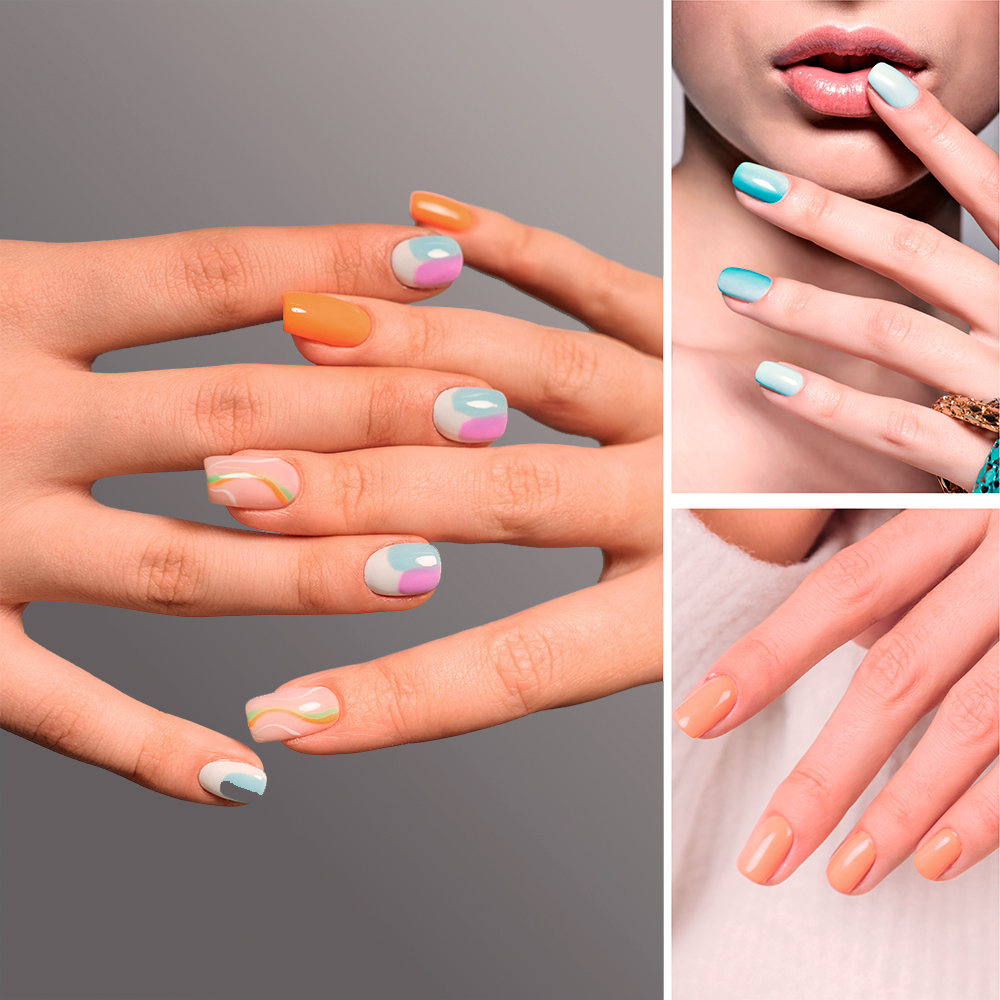 Close-up of strong nails, representing the effects of MSM and orthosilicic acid in improving density and preventing peeling.